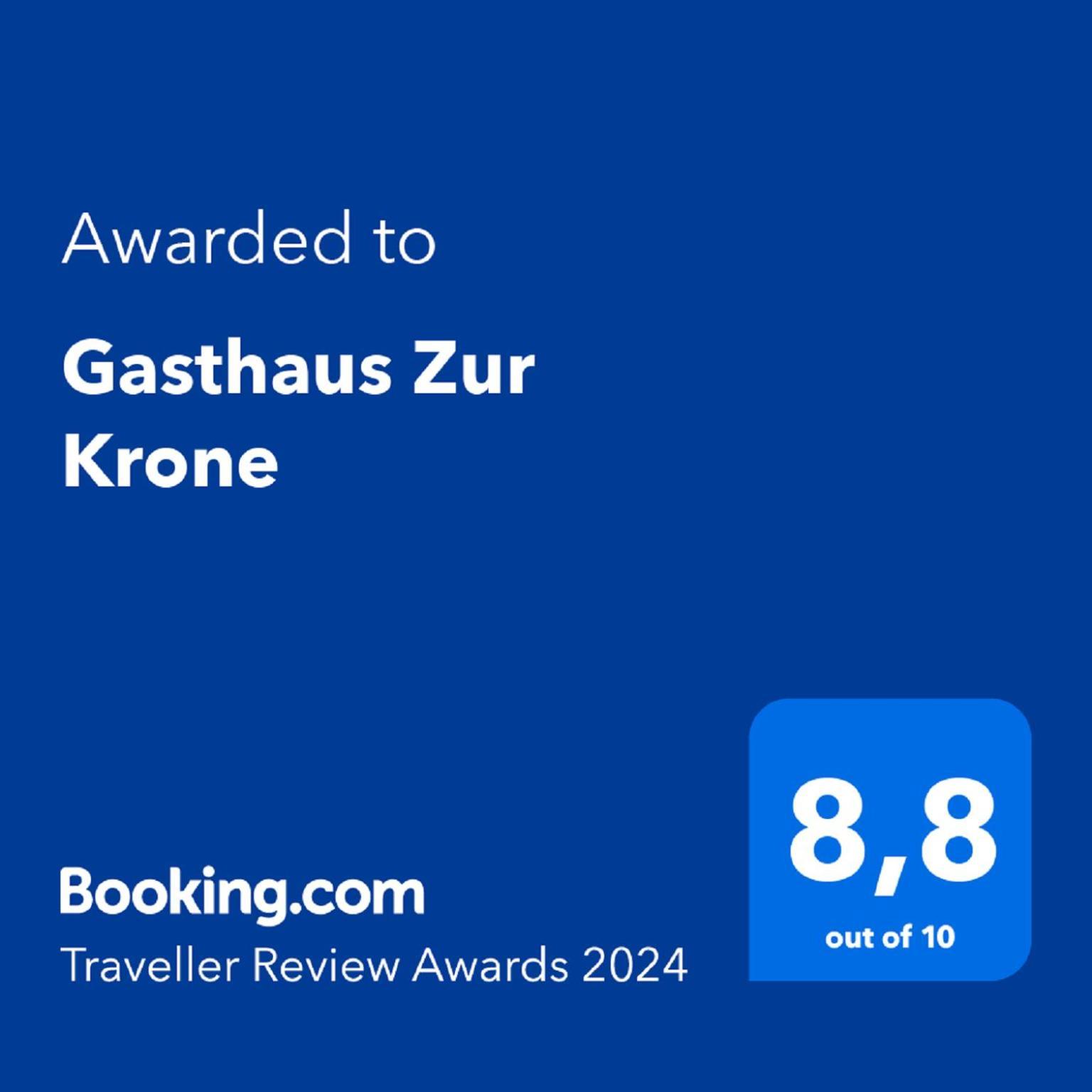 Gasthaus Zur Krone Windelsbach Luaran gambar